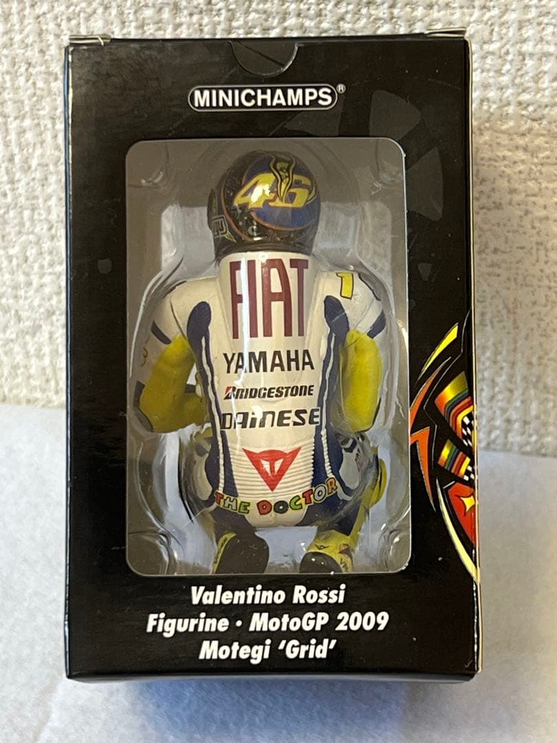 新品、未使用 V.Rossi Figurine MotoGP 2009 1:12