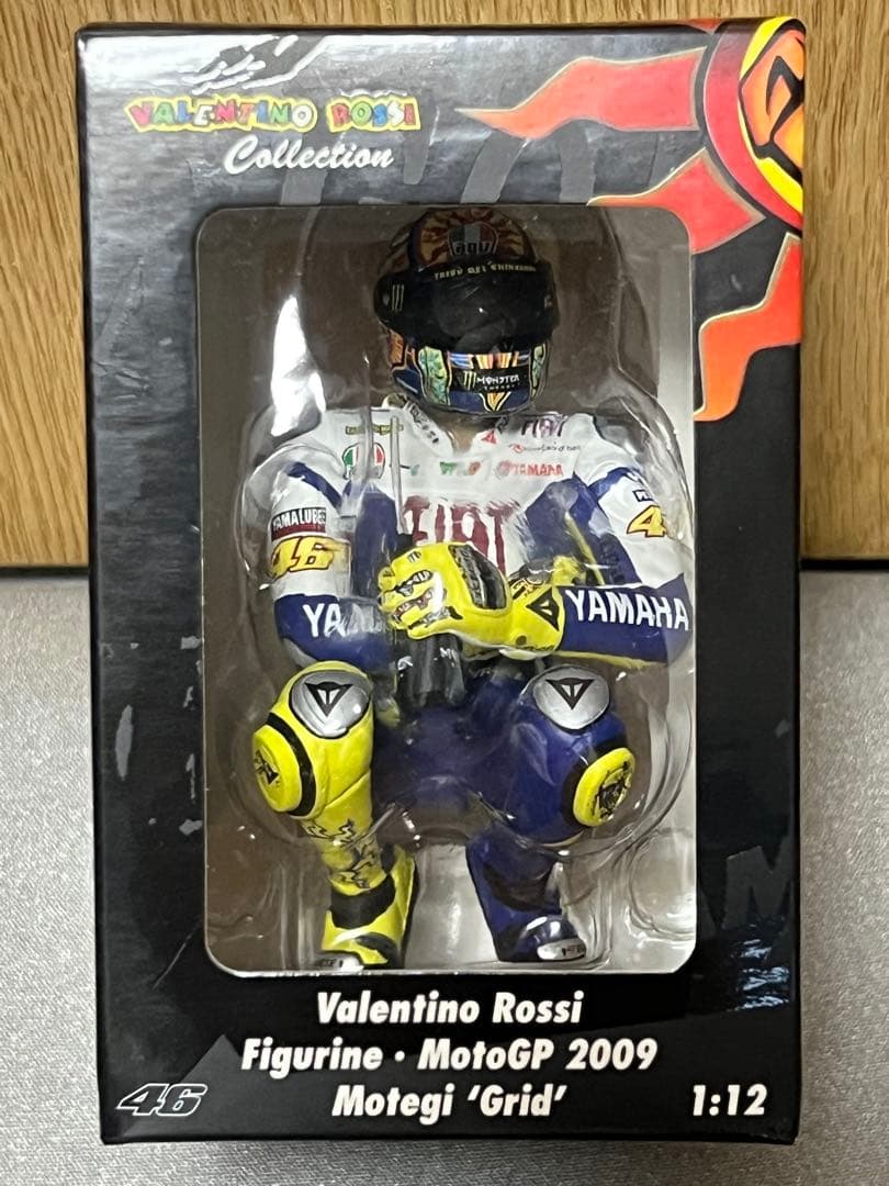 新品、未使用 V.Rossi Figurine MotoGP 2009 1:12