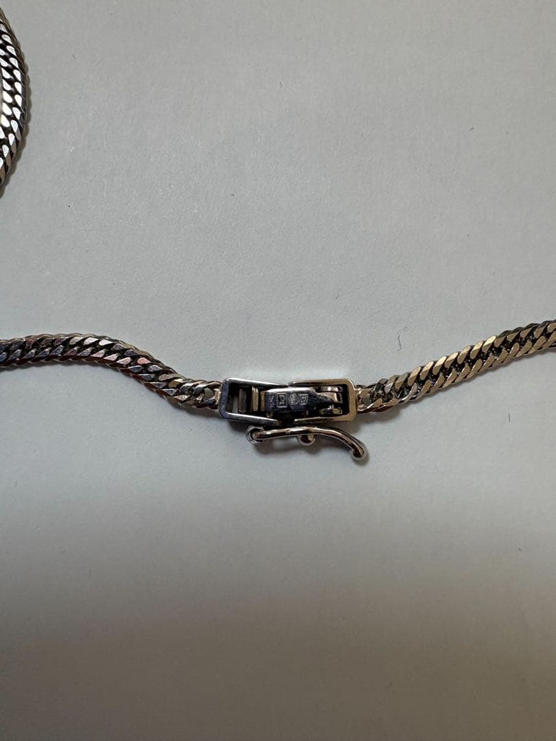 pt900 6面W 50cm 10.1g プラチナ喜平ネックレス