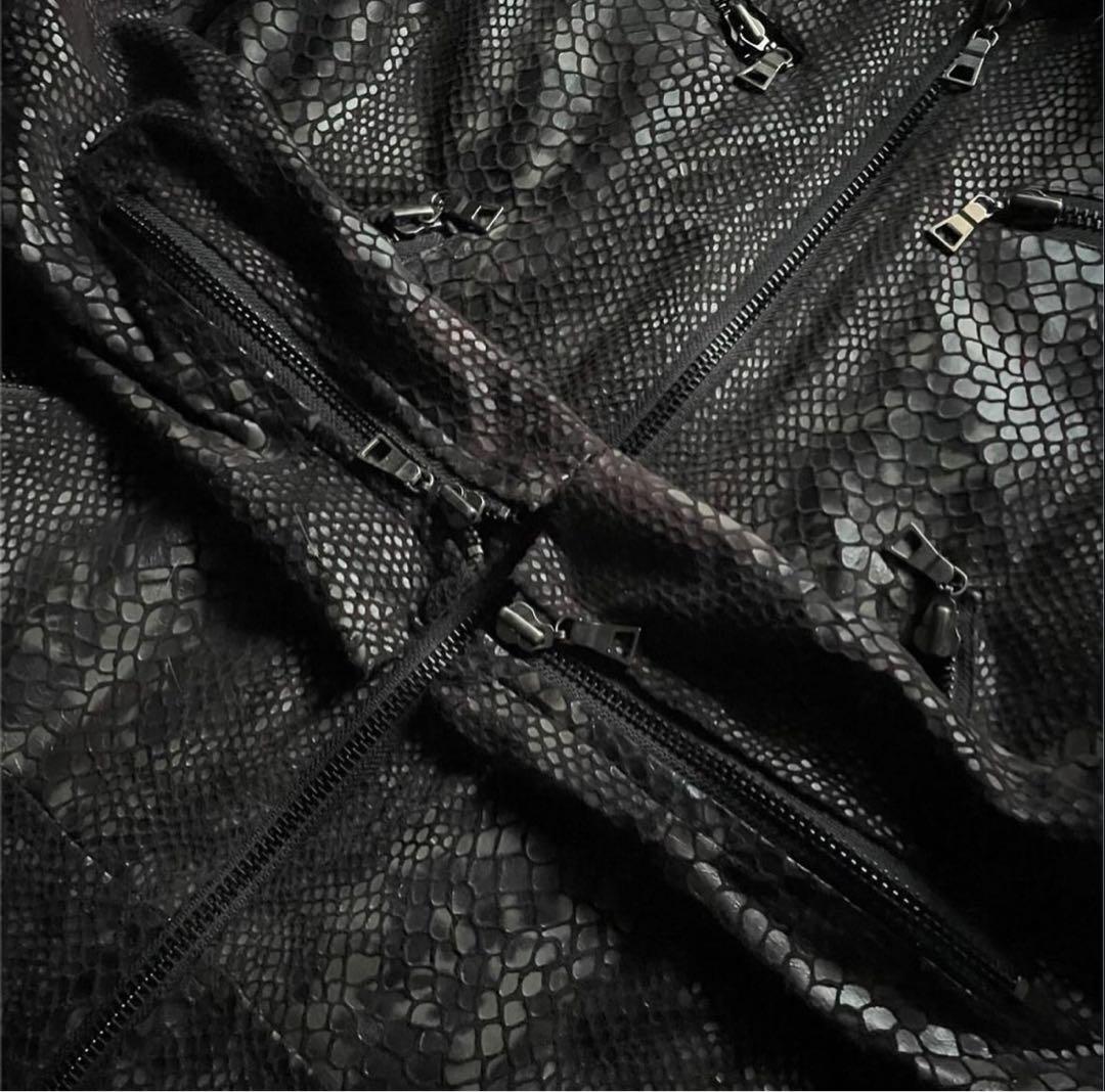 平成 お兄系 archive 蛇 ファー ジャケット Buffalobobs - メルカリ