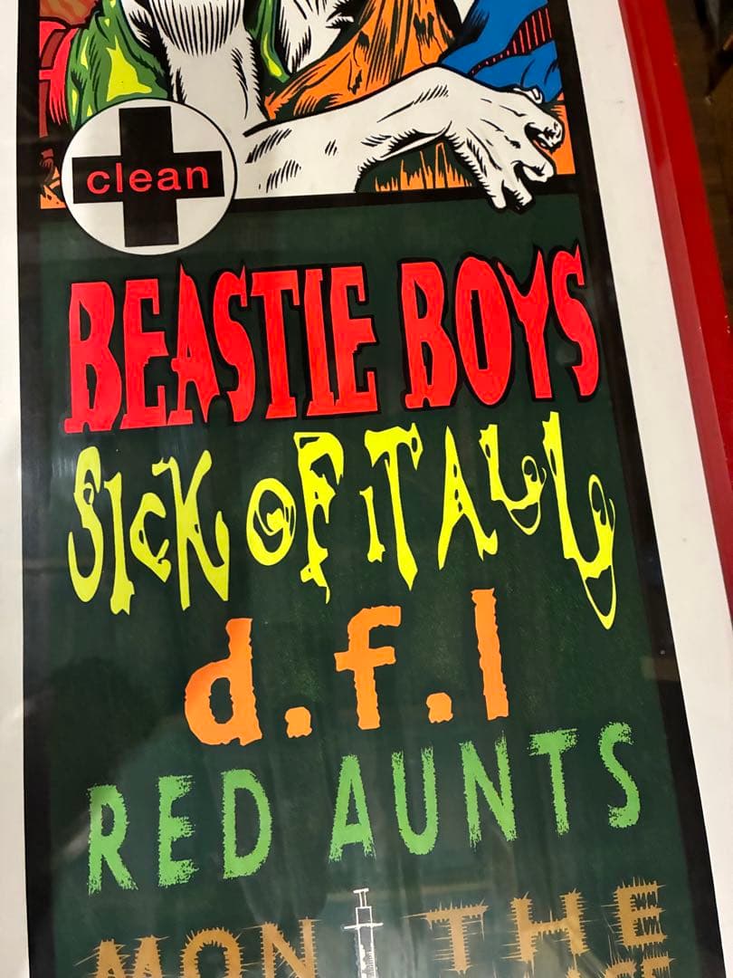 TAZ シルクスクリーンポスター BEASTIE BOYS