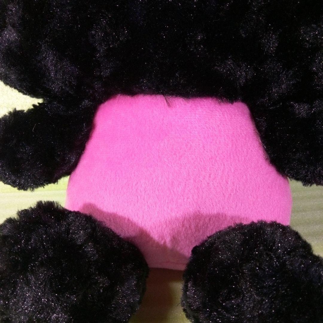 ハローキティ ぬいぐるみ EIKOH エイコー 黒 ブラック ピンク レア