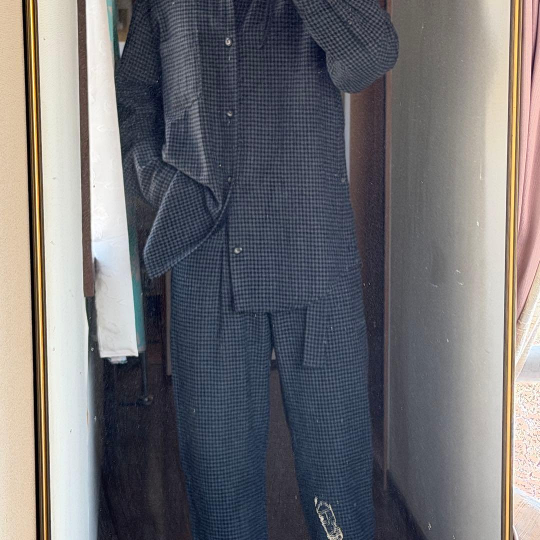 着画ありNanushka ハウンドトゥースセットアップ