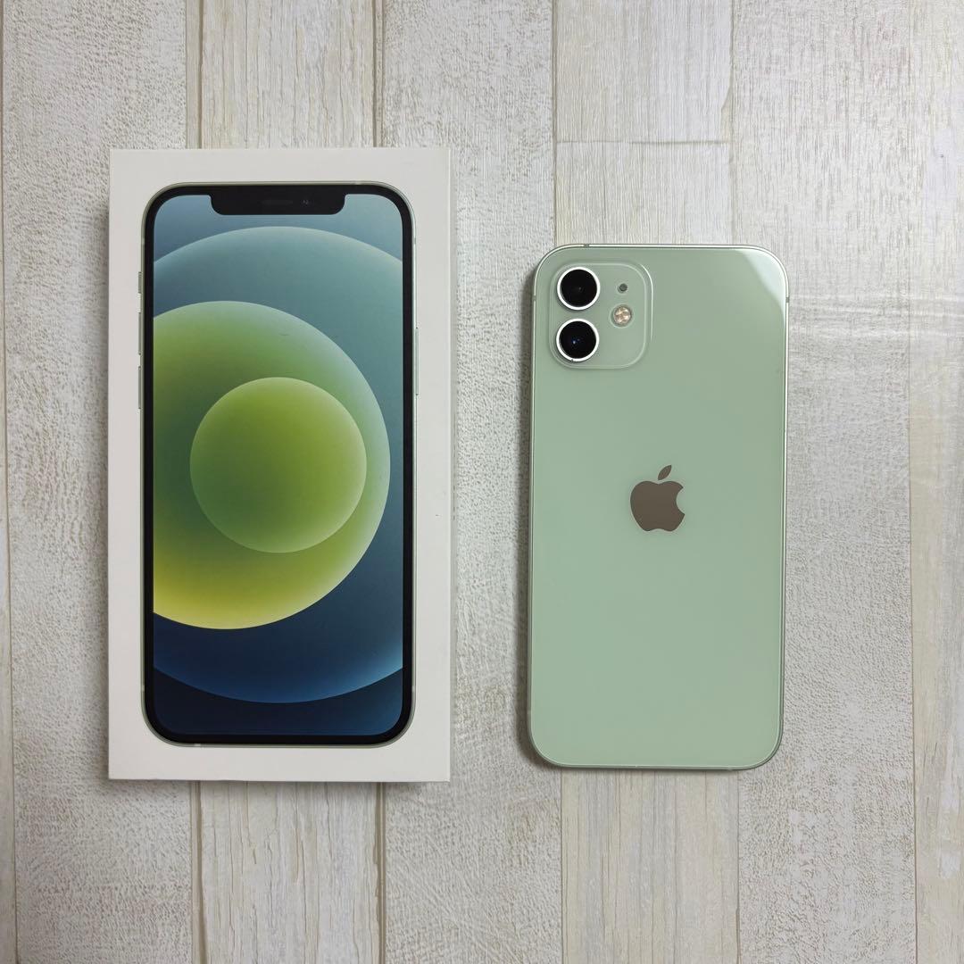 Apple iPhone12 64GB ミントグリーン本体 - メルカリ