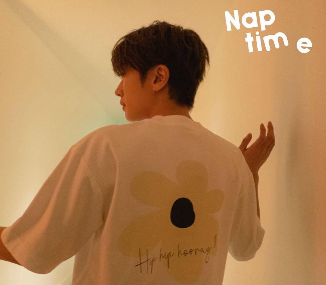ナップタイム　naptime. Nissy 西島隆弘　Tシャツ　ブラックホワイト