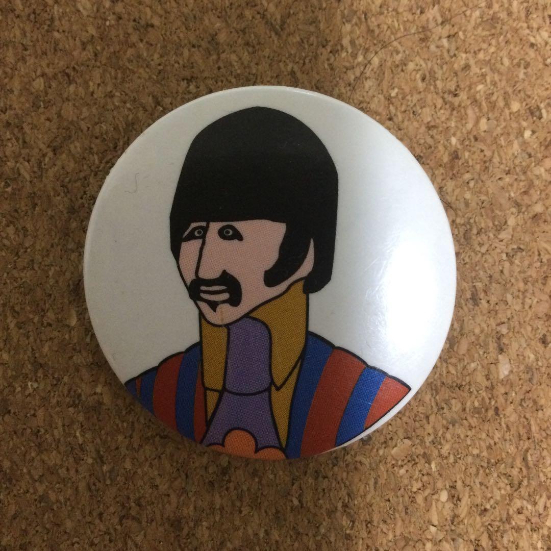 THE BEATLES ビートルズ　缶バッジ　4個セット