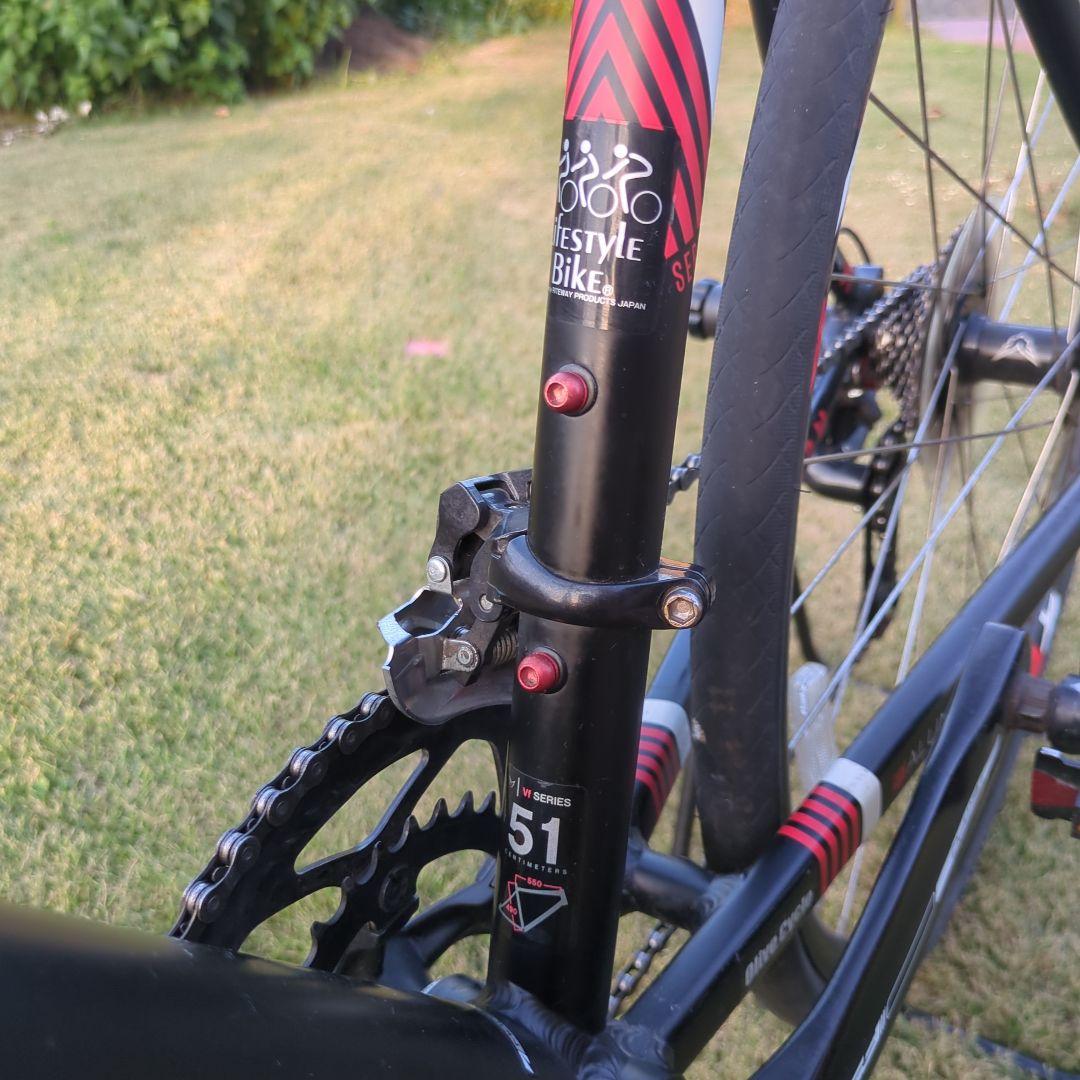 茨城県:引き取り限定】Felt クロスバイク ブラック