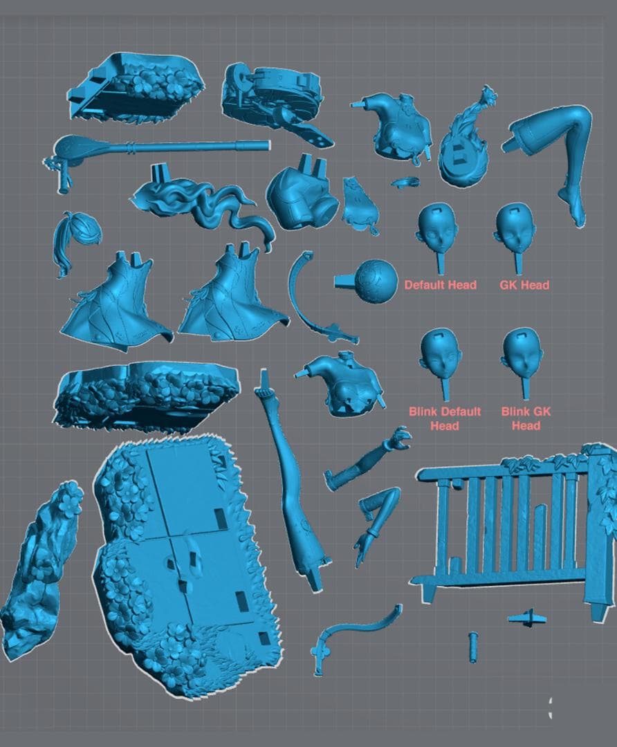 1/7 未塗装 未組立 フィギュア ガレージキット シード ゼンレスゾーン