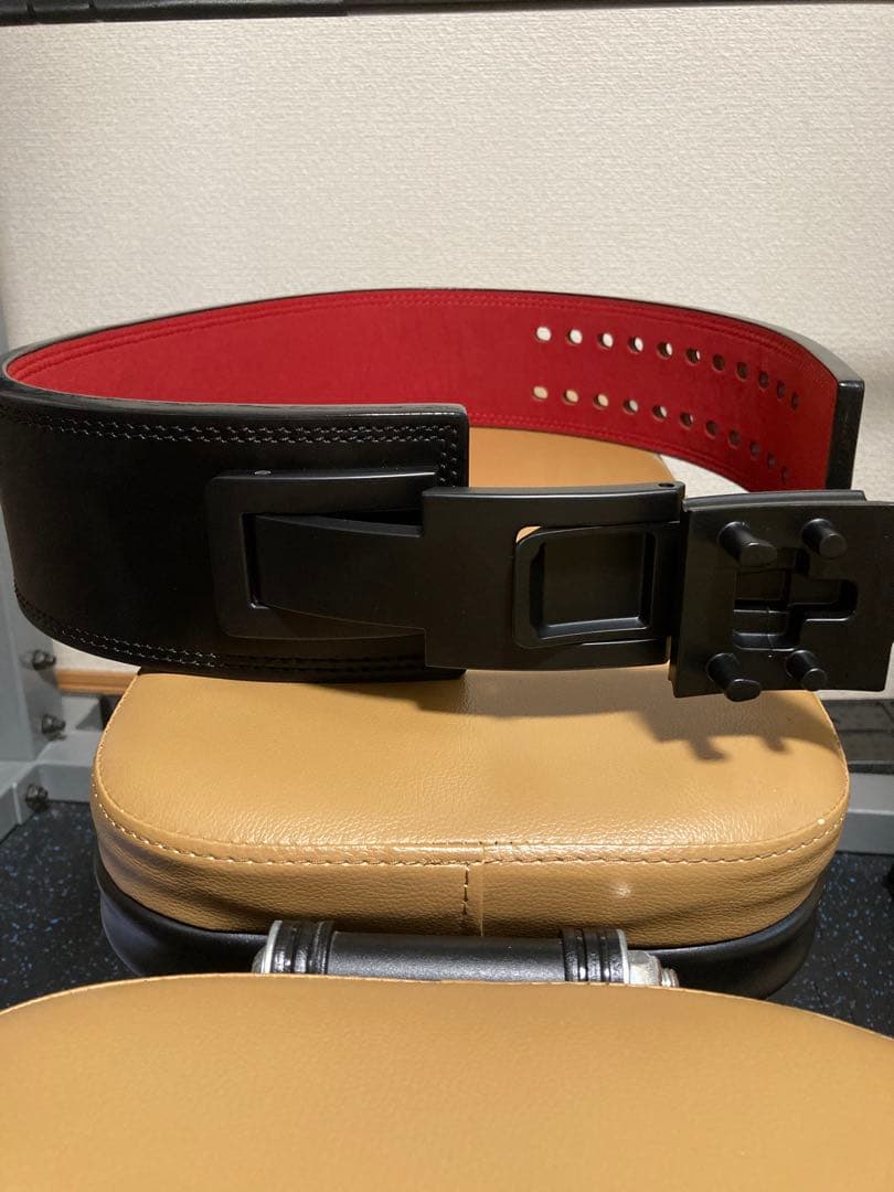 レバーアクションベルト 本革 13ミリ Mサイズ パワーベルト 鬼 SBD