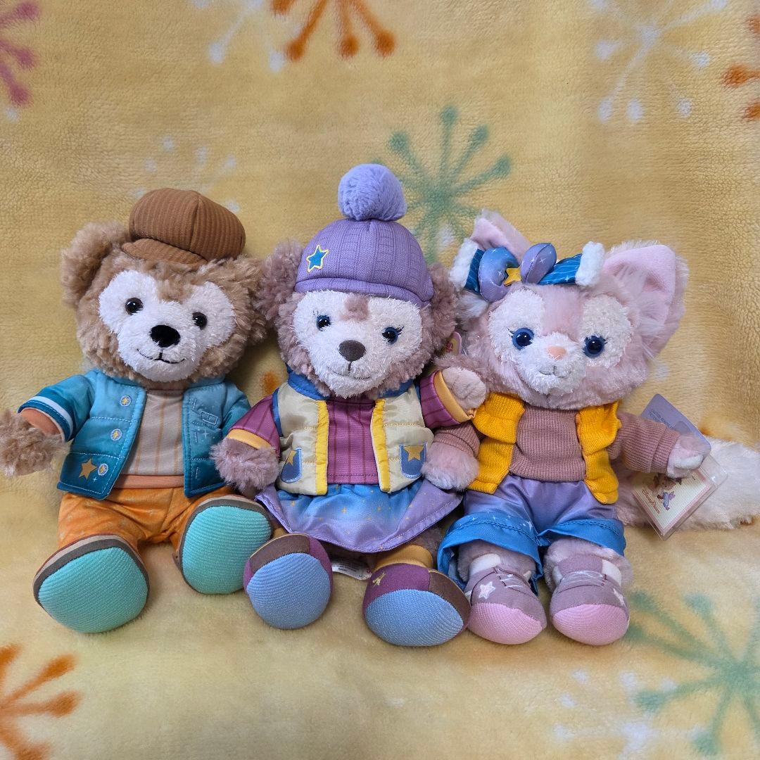 香港ディズニー　リーナベル　ダッフィー　シェリーメイ　ぬいぐるみ　冬　ウィンター 香港ディズニー シェリーメイ ぬいぐるみキーホルダー 冬限定｜Yahoo