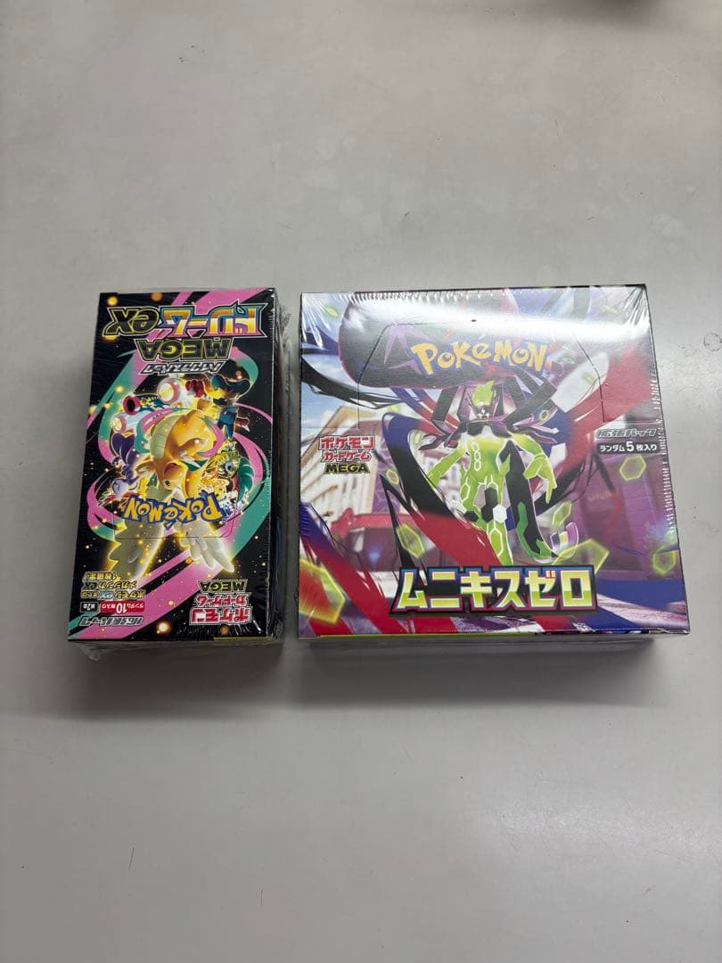 シュリンク付き)megaドリームex とムニキスゼロ各1box - メルカリ