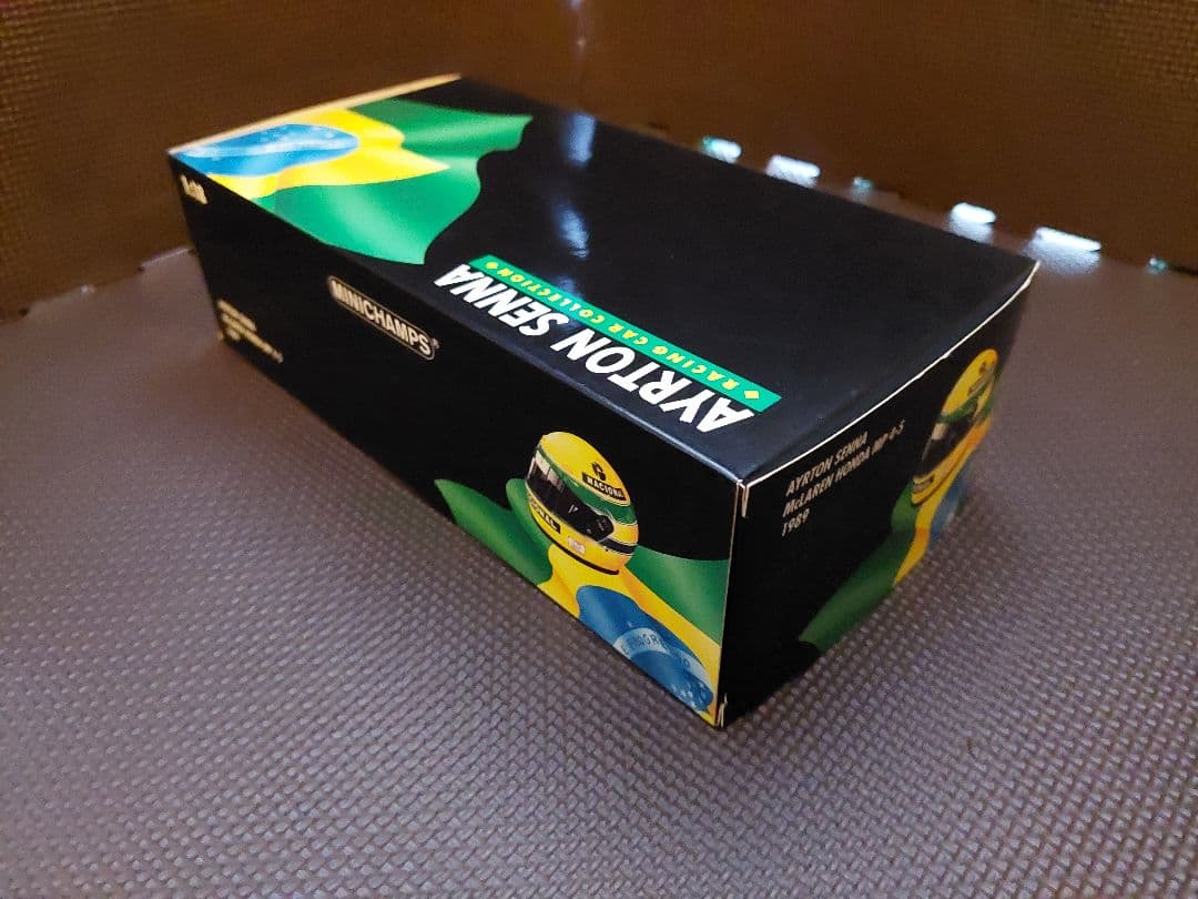 1/18 マクラーレン・ホンダ MP4/5 A.セナ 1989 マルボロ仕様 - メルカリ