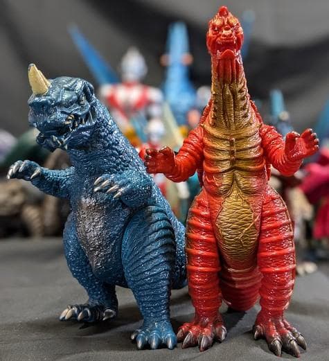 ウルトラマンパワード＆登場怪獣・宇宙人（バンダイ）ソフビコンプリート18体＋２