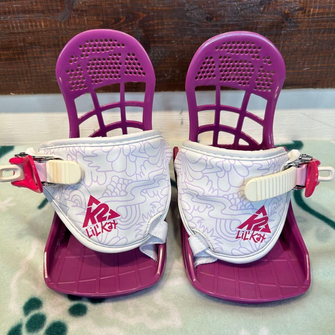 ◇美品◇ K2 LIL KAT BOA 17.5cm ビンディングセット