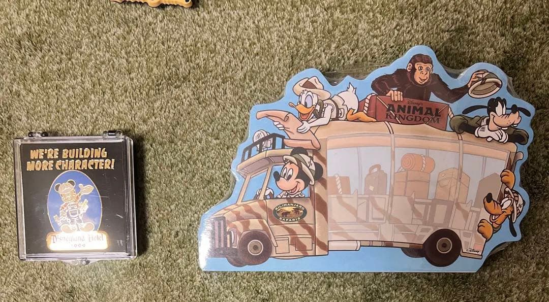 ディズニー マグネットフォトフレーム、ピン、メモ帳セット