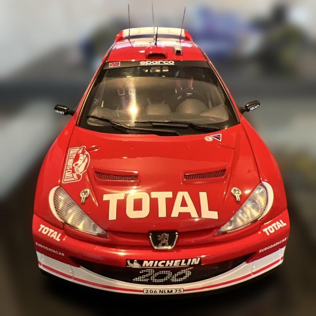 AUOTart製1/18 2003年プジョー206 WRC/リチャードバーンズ - メルカリ