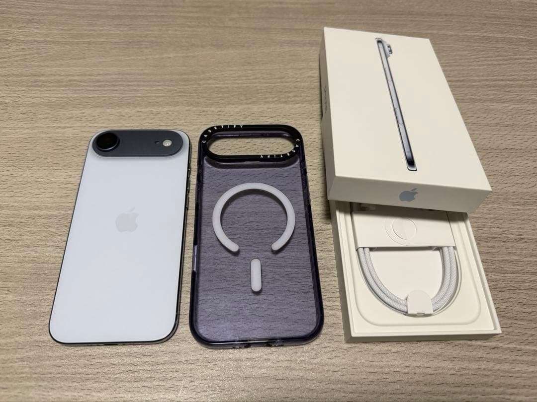 iPhone Air 1TB スカイブルー casetifyケースセット - メルカリ