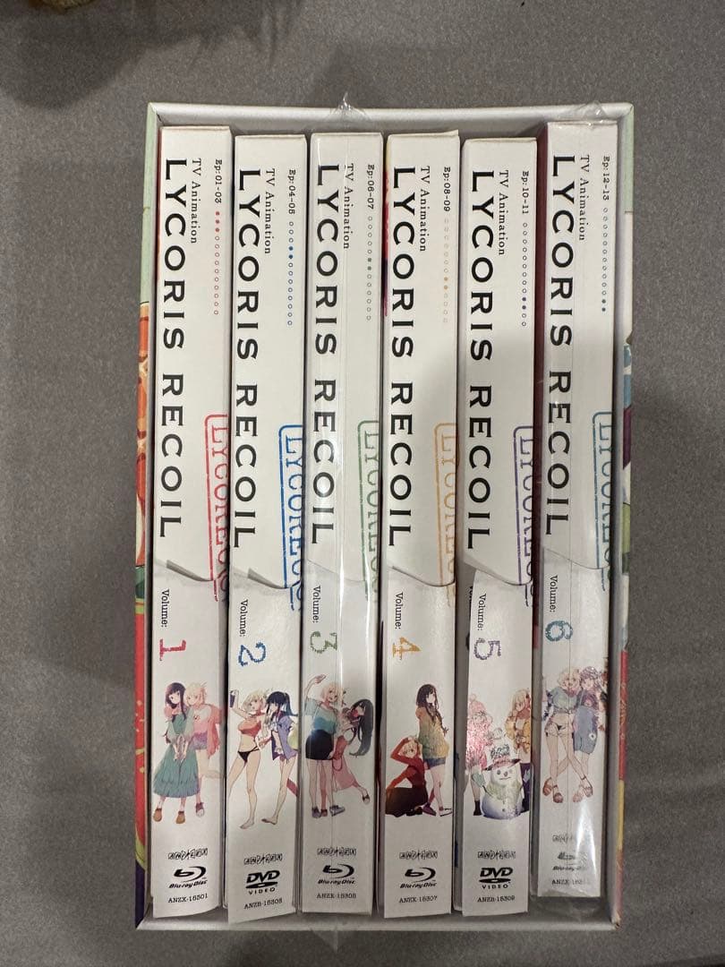 リコリス・リコイル Blu-ray DVD セット 1-6巻