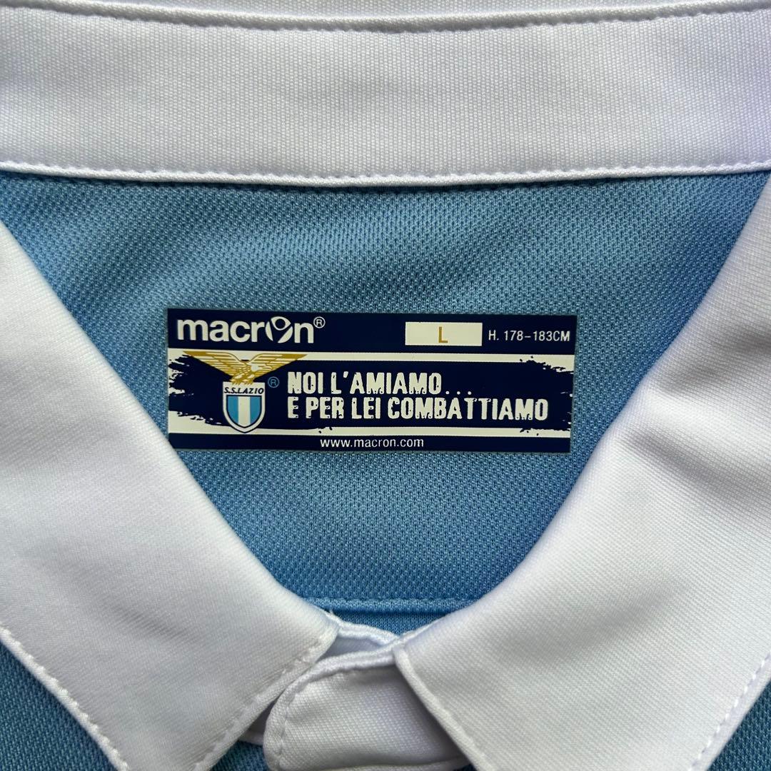 正規品新品☆SSラツィオ16/17ホームユニフォーム☆Lサイズ☆macron