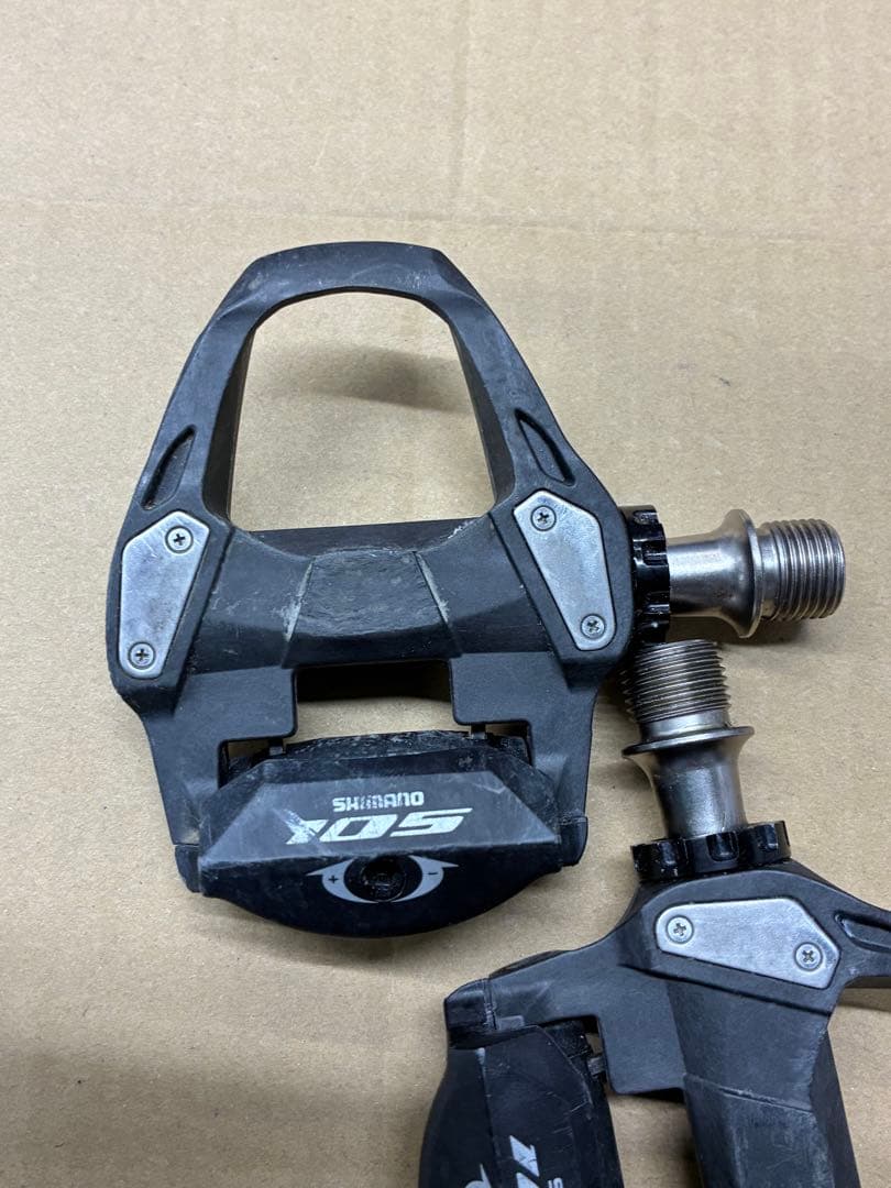 SHIMANO 105 PD-R7000 ビンディングペダル ブラック - メルカリ