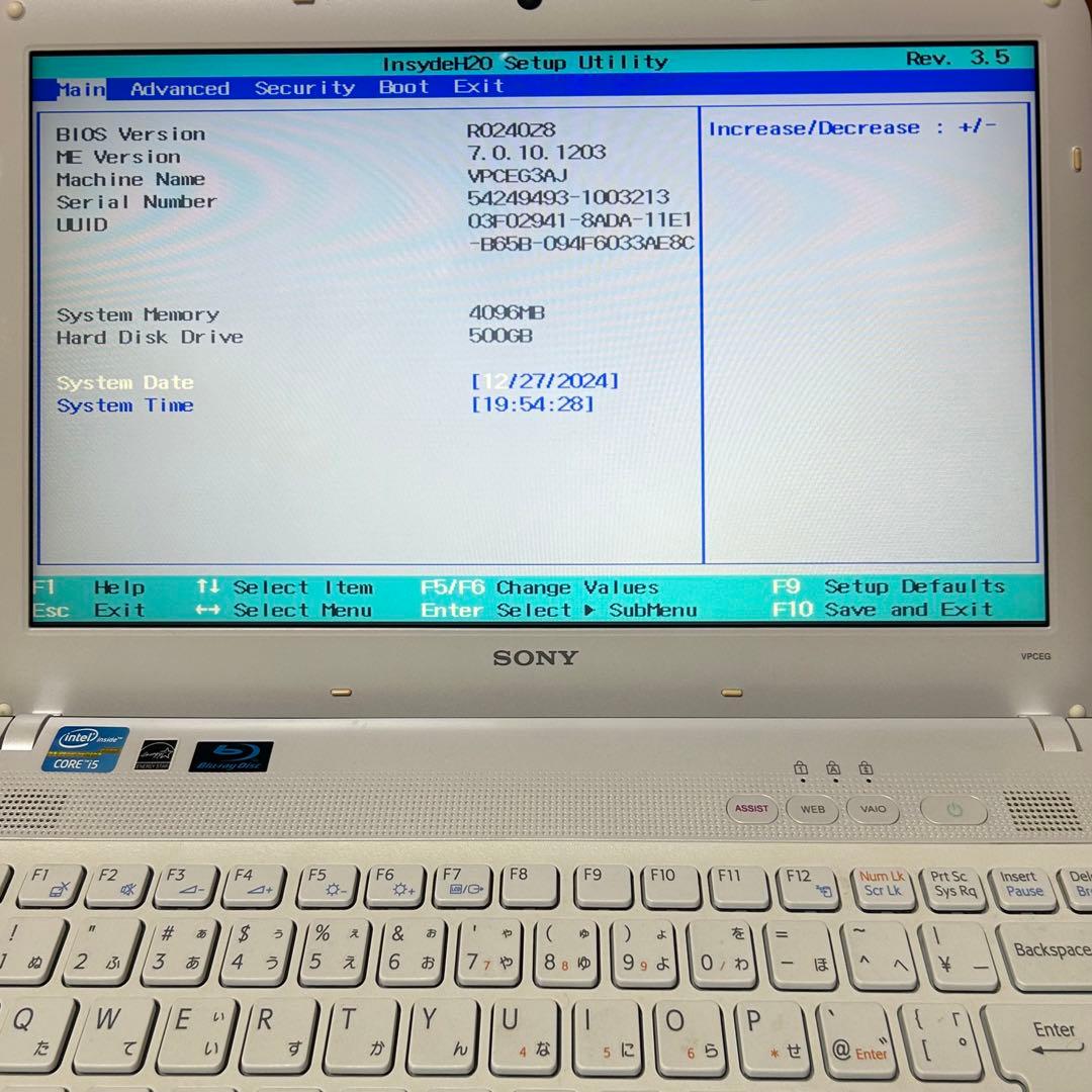 SONY ソニー VAIO バイオ PC PCG-61A11N VPCEG3AJ - メルカリ