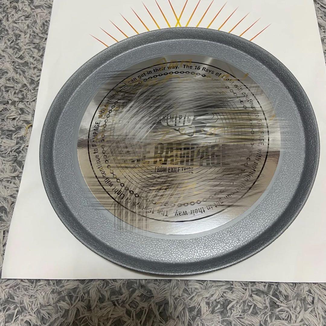 riku陸　therampage ランペ　フリスビー