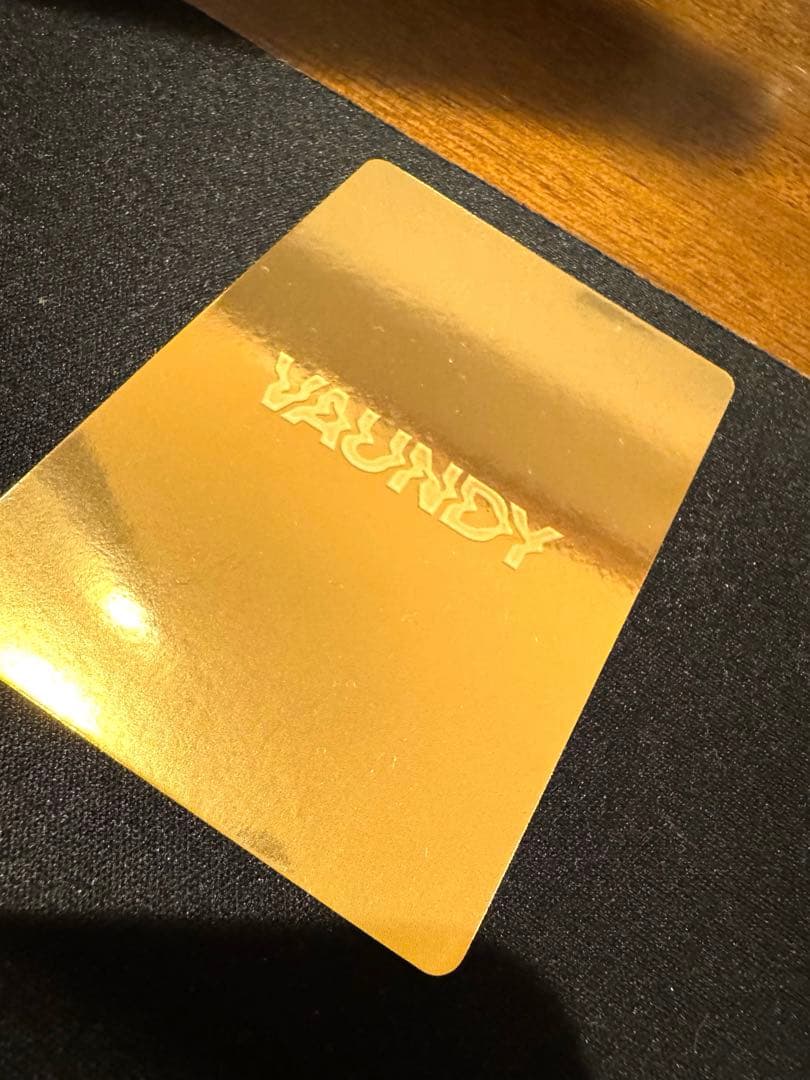 Vaundy サイン入りトレーディングカード シークレット