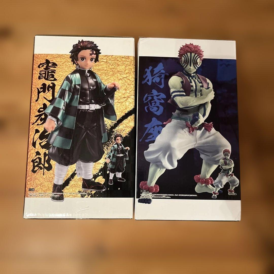 Grandista 鬼滅の刃 猗窩座 炭治郎フィギュア2体セット - メルカリ