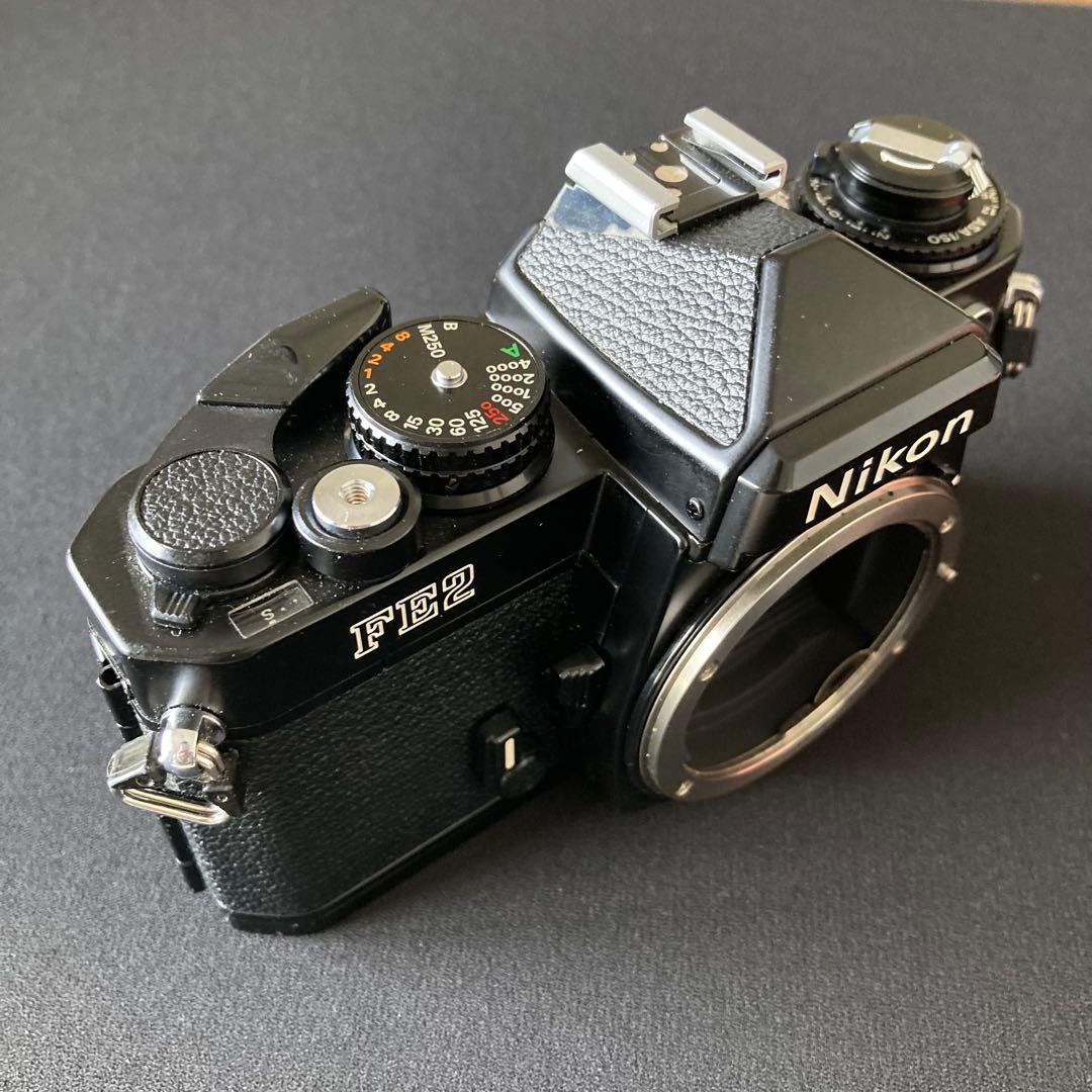 ジャンク】NIKON FE2 フィルムカメラ 一眼レフ - メルカリ