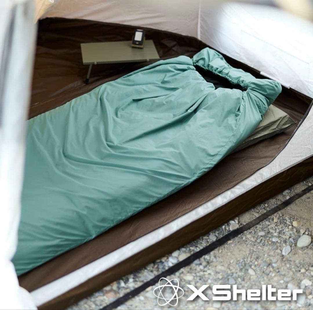 X Shelter XW302 断熱ムービングシュラフ ブルーグレー - メルカリ