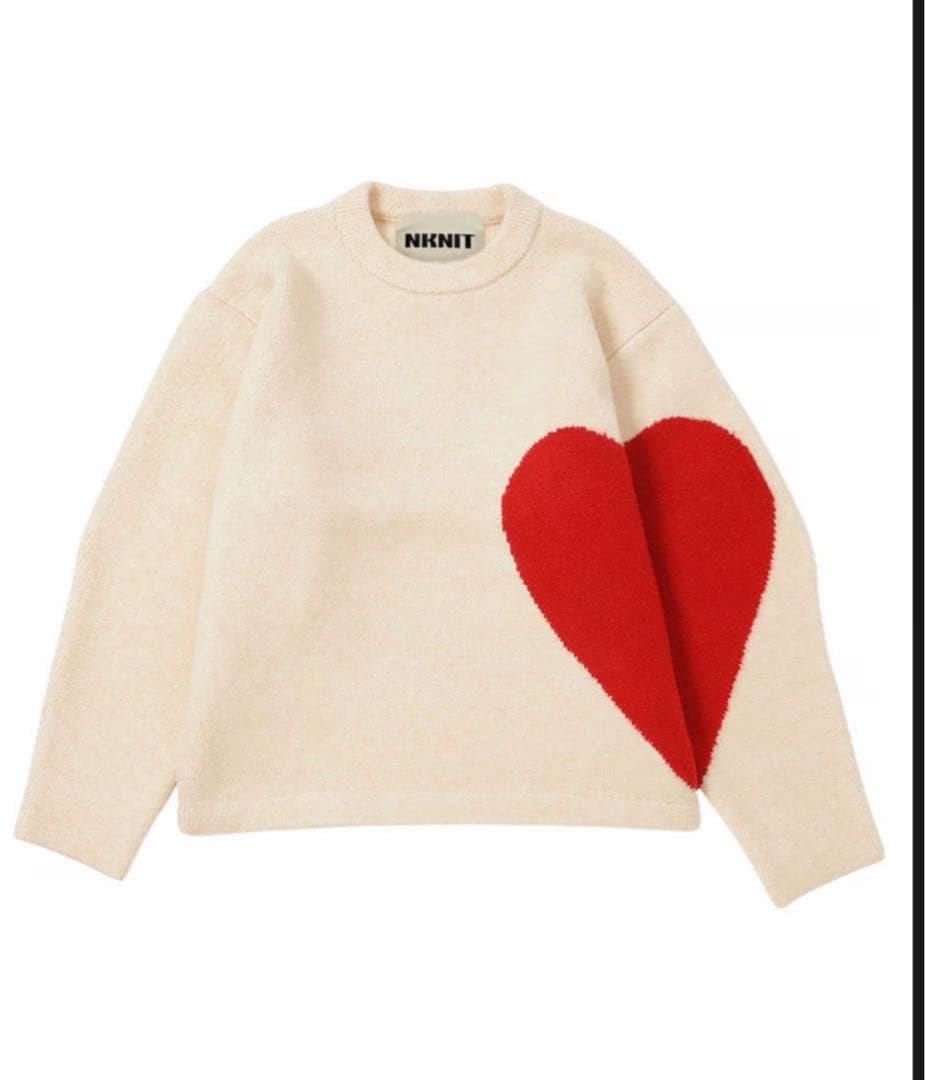 pattern KNIT／NKNIT ハートニット - メルカリ