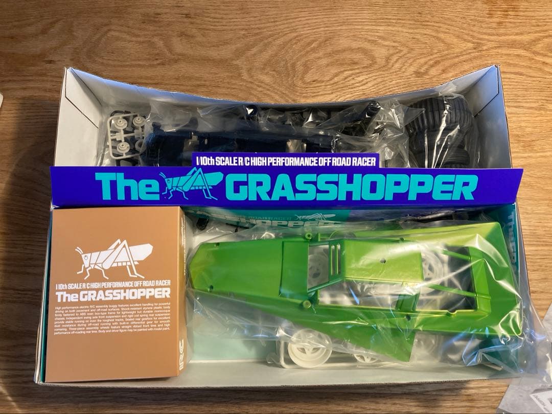 1/10RC グラスホッパー キャンディーグリーンエディション　TAMIYA