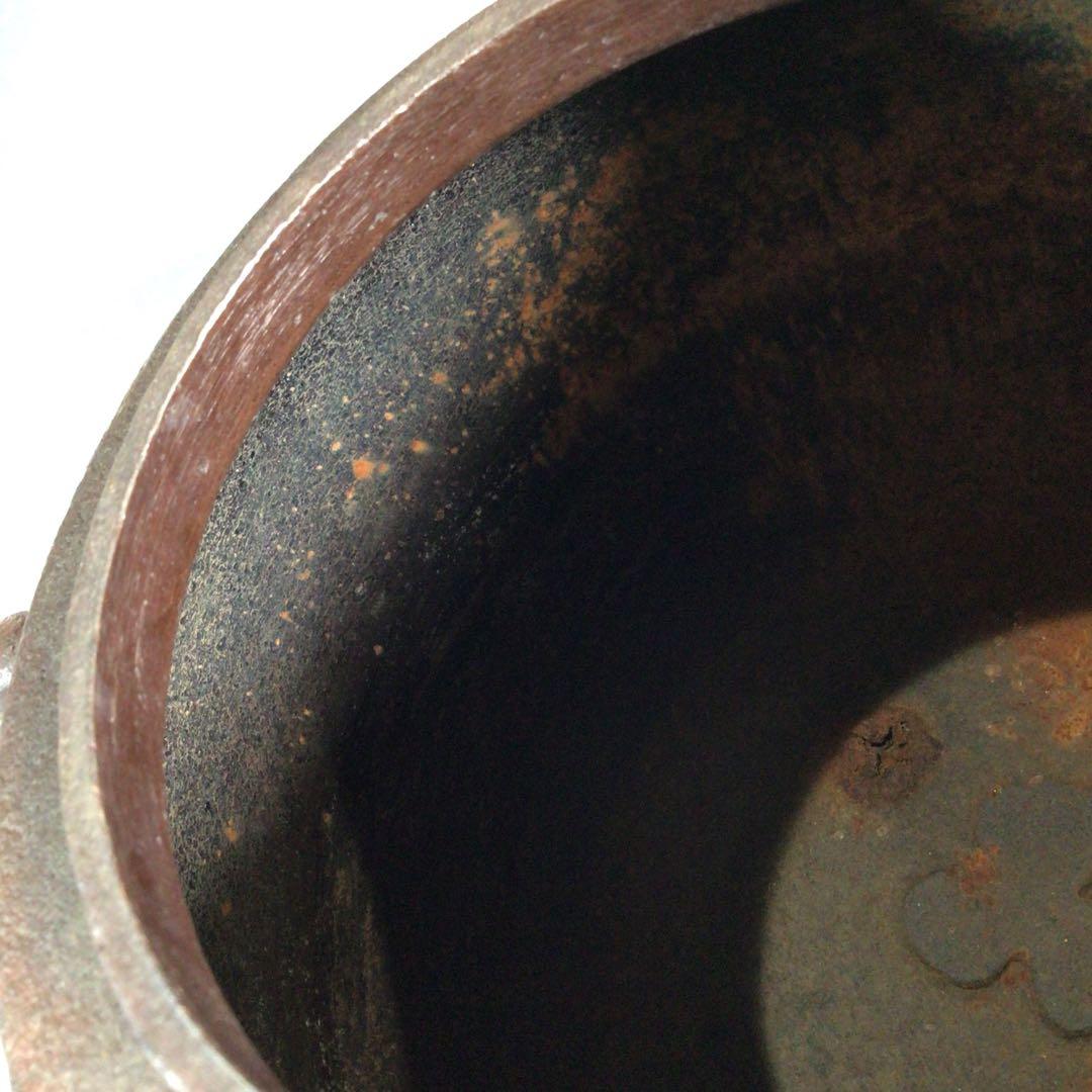 P293 茶釜 『人間国宝 高橋敬典造』『手取釜』 共箱 茶道具 - メルカリ