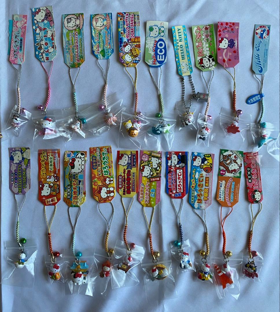 【275点】ご当地キティ 大量 根付 ストラップ 限定 まとめ売り 激レアあり