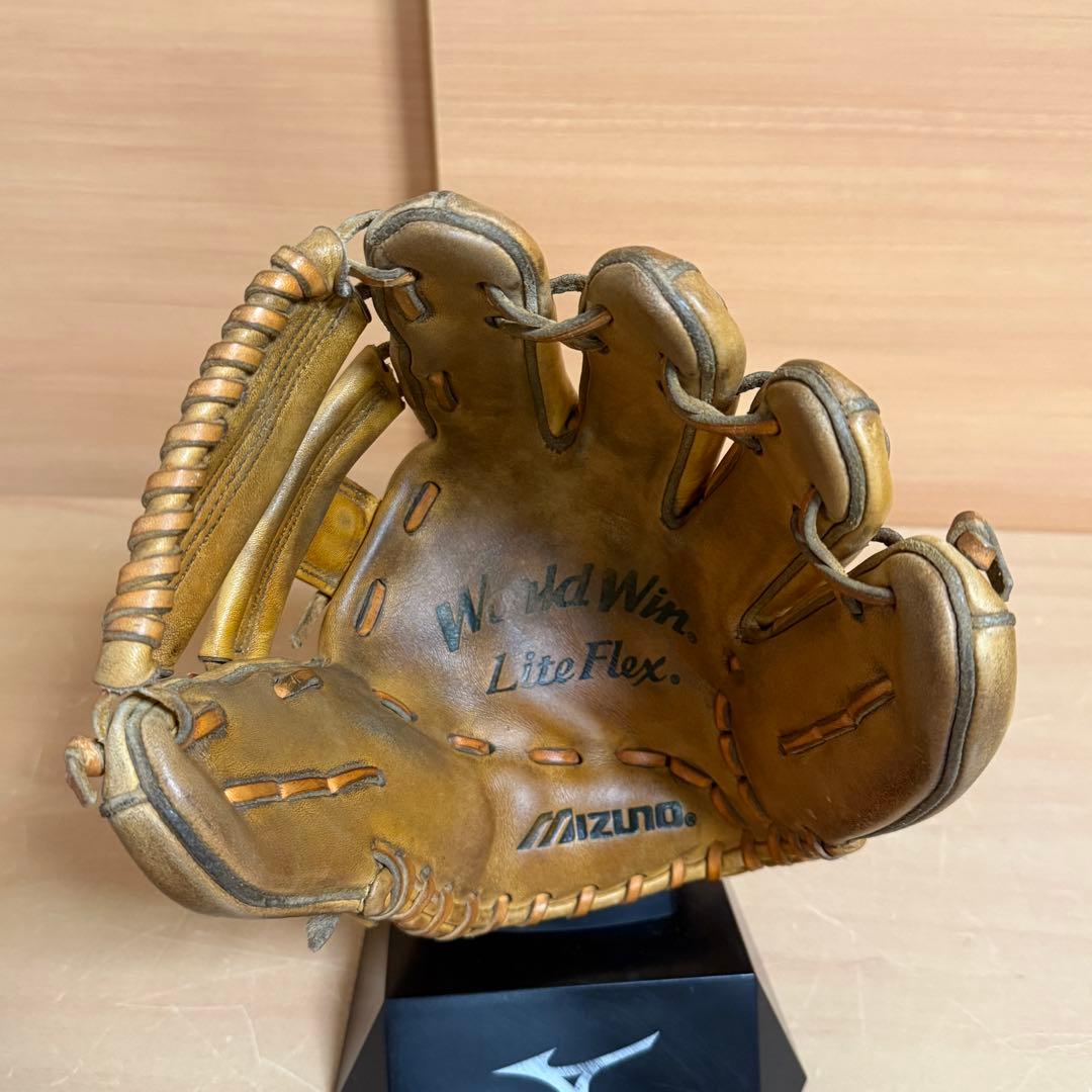 ミズノ ワールドウィン ライトフレックス 軟式用 右投げ 野球 グローブ