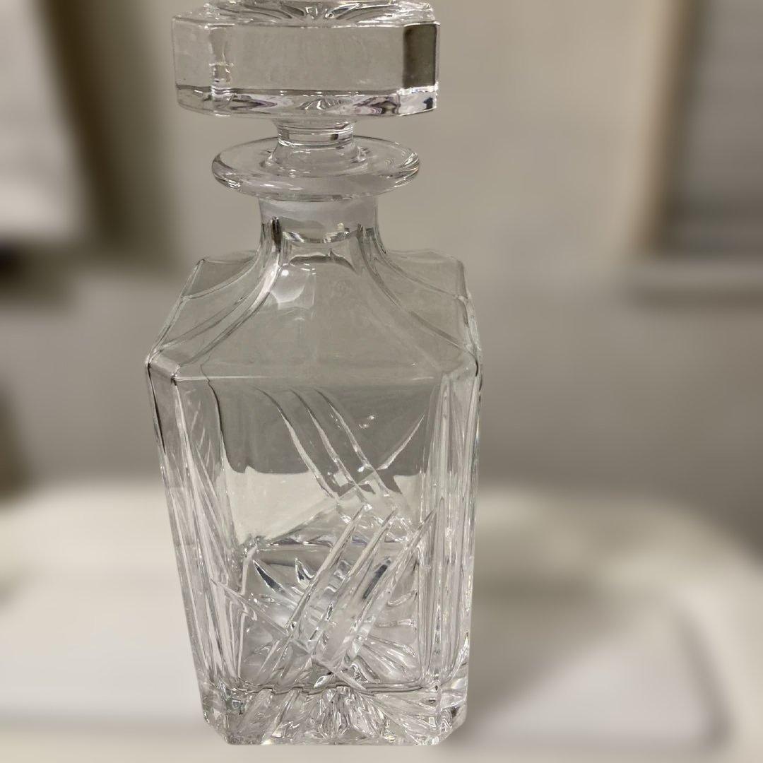 カットガラス デキャンタ 透明 - メルカリ