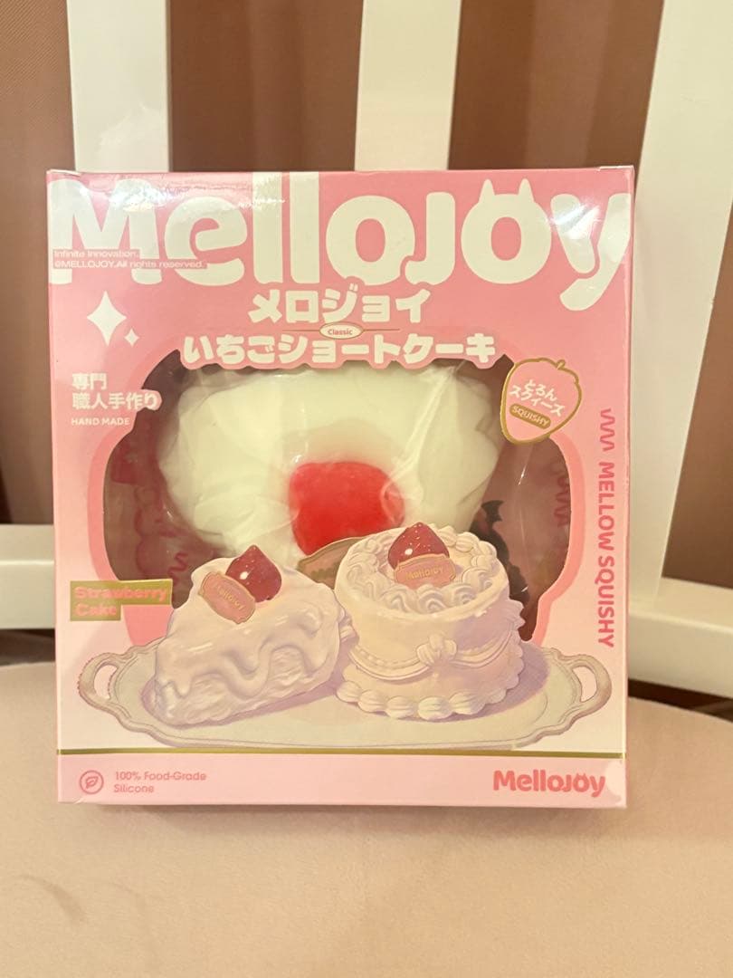 Melljoy メロジョイ いちごショートケーキ スライス 未開封 スクイーズ