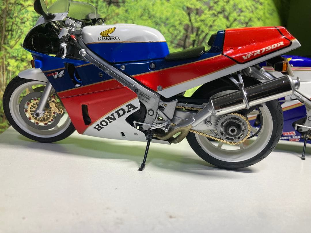 ★タミヤ★VFR750R製作品(2台セット)