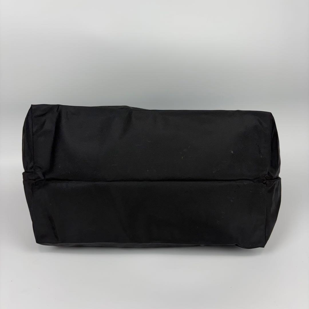 TUMI ジャストインケース トートバッグ ロゴ 肩掛け A4可 ポーチ付 黒