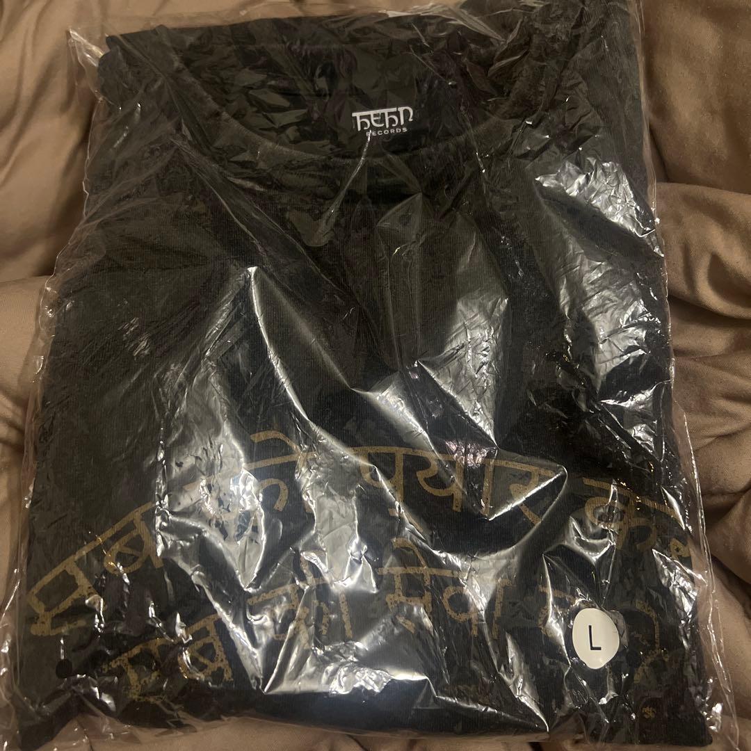 藤井風　LASA ダメージロンT Lサイズ