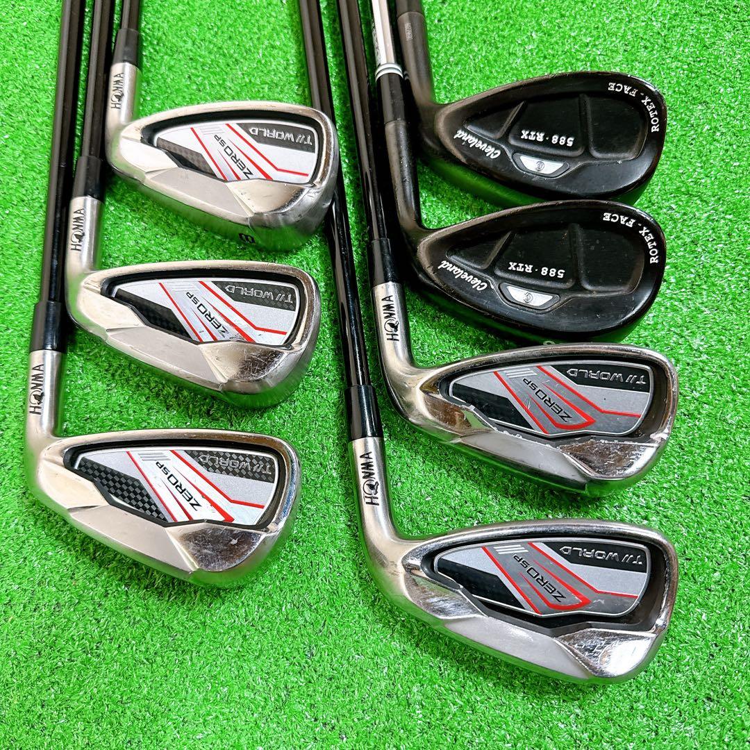 ホンマ ツアーワールド ゼロ SP 右 ゴルフセット 13本 SR S - メルカリ