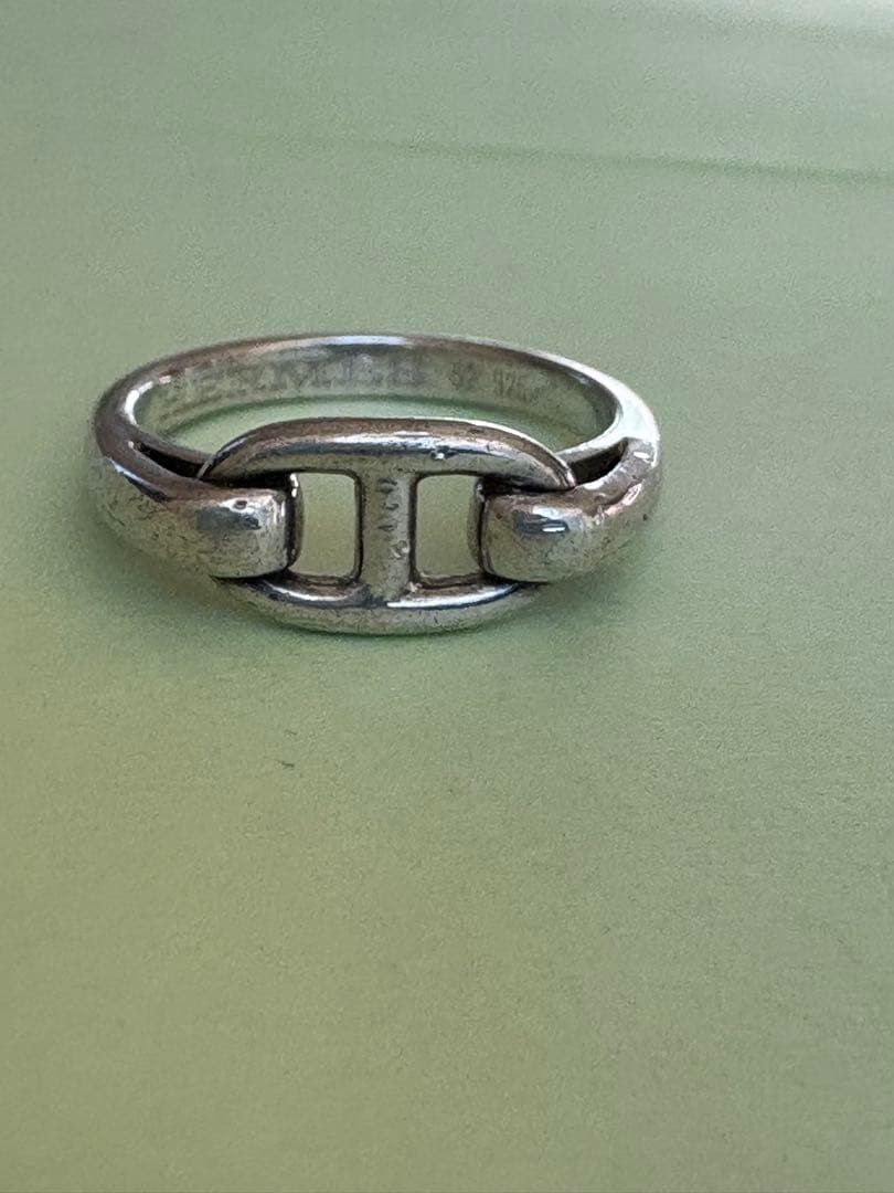 HERMES-シェーヌダンクルリング 52(11.5号サイズ相当) シェーヌ・ダンクル 《 新品 》 エルメス シェーヌダンクル アンシェネ