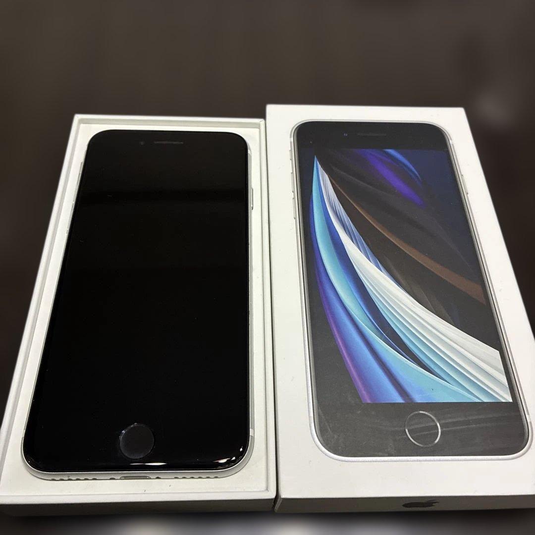 iPhone SE 第2世代 ホワイト 64GB 最大容量75% SIMフリー Amazon | 【整備済み品】 Apple iPhone SE（第2世代） 64GB ホワイト