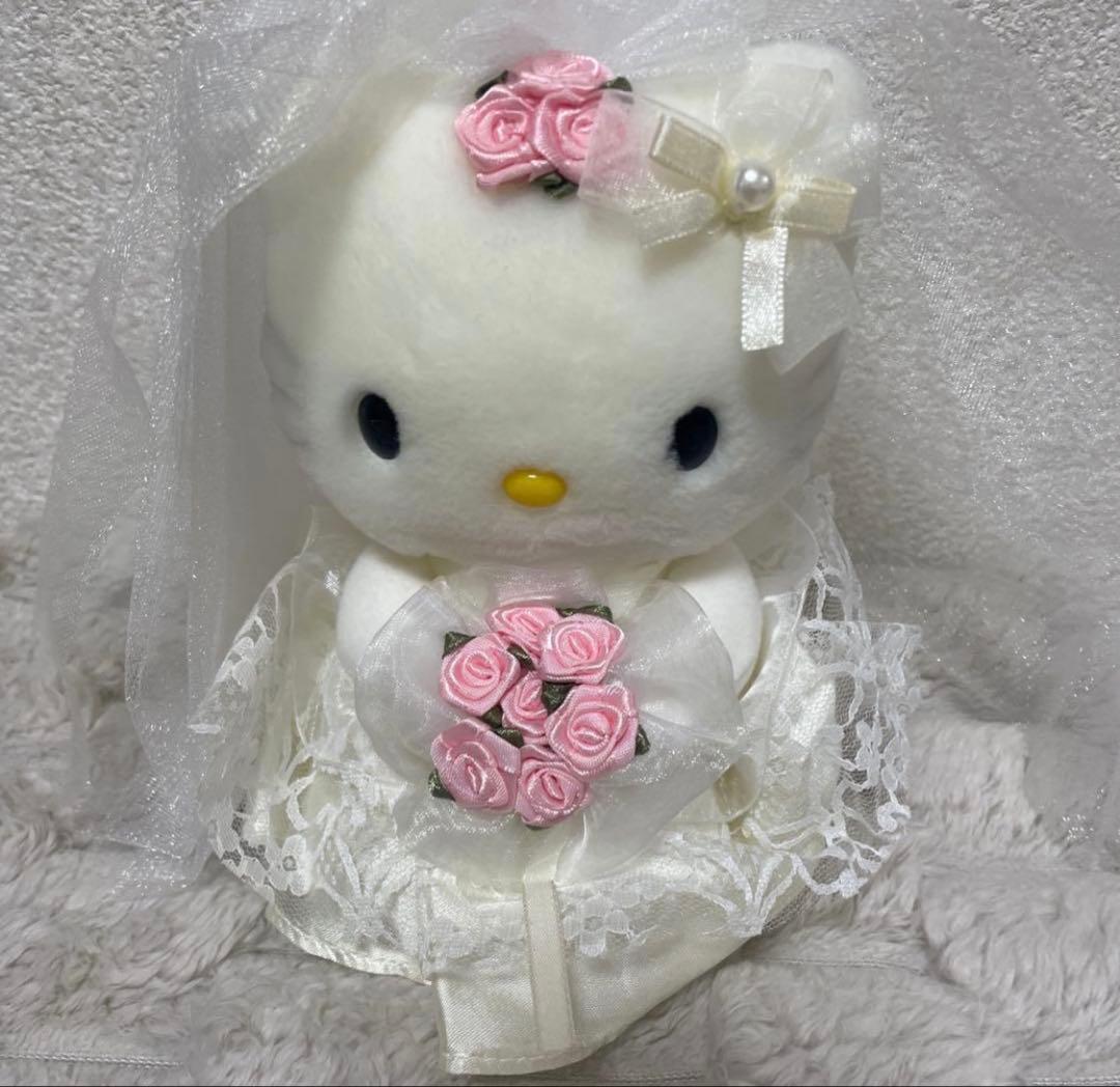 【非売品　美品-希少】ハローキティ ウェディングドールセット