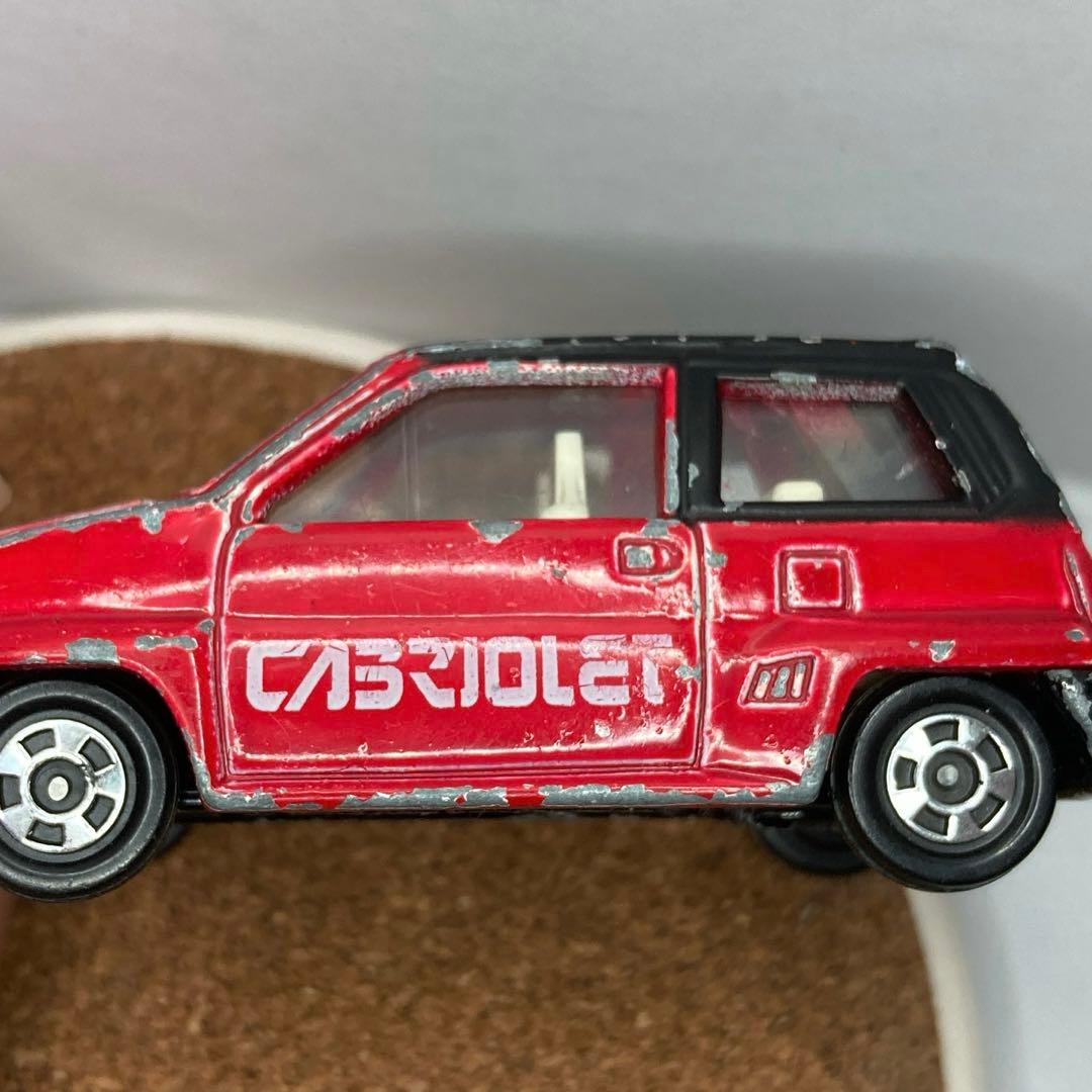 ☆トミカカーキャリアセット付属☆ホンダ シティ ターボⅡ（カブリオレ