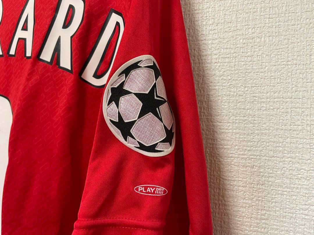 04-05 CL ファイナル仕様 ユニフォーム リバプール #8 ジェラード