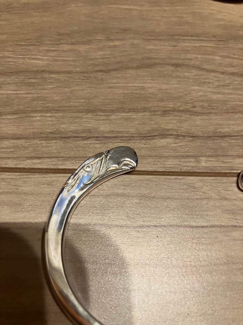 超希少 キムタク 私物 着 goros ゴローズ プレーン顔ブレスS さんタク