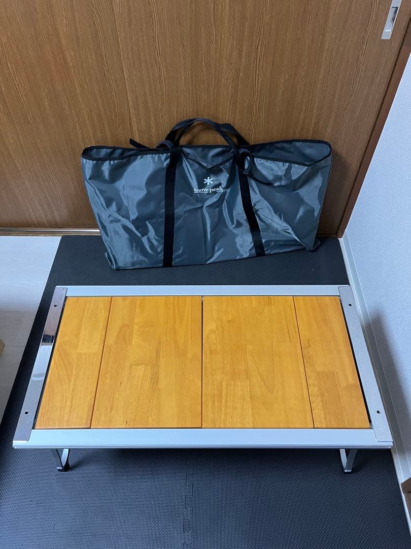 スノーピーク　 Peak エントリーIGT アウトドアテーブル　バッグ付 エントリーIGT ブラック / オンライン限定| スノーピーク(Snow Peak)