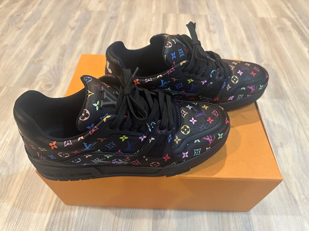 ルイヴィトン 村上隆 LV×TM LV トレイナー・ライン スニーカー 7