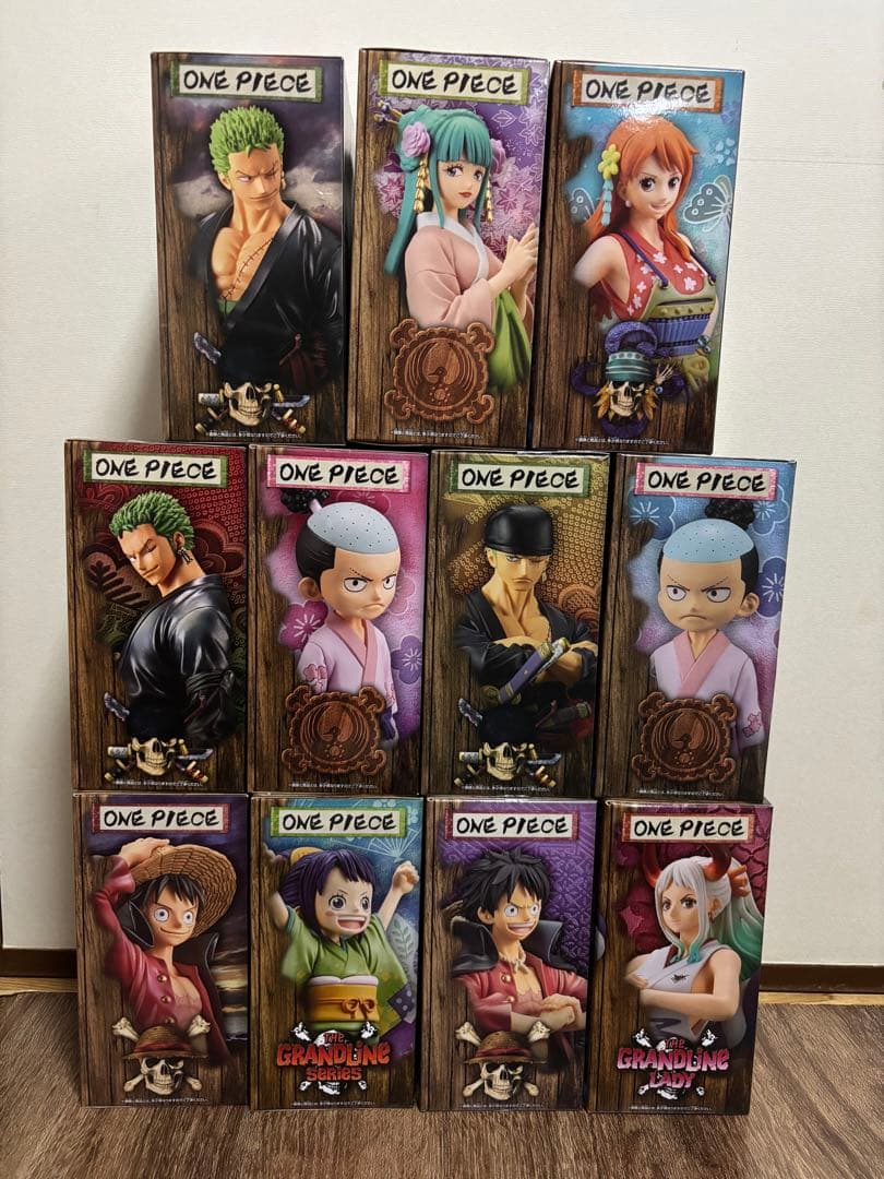 [未開封]ONEPIECEワノ国 フィギュア11点セット